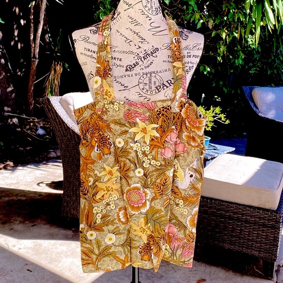 NWT Spell Jungle Tote Market Bag in Khaki - Picture 4 of 8